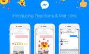 Facebook Messenger gets reactions and mentions in conversations