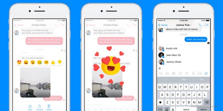 open facebook messenger conversation from begining