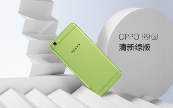 Green Oppo R9s launching on April 1