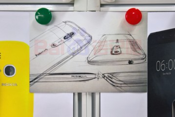 Design sketch of a dual-camera Nokia