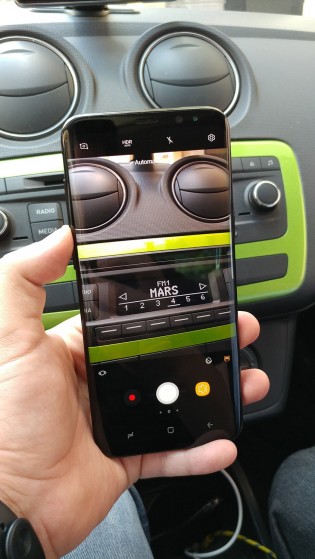Samsung Galaxy S8+ camera