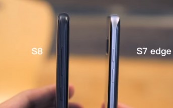 Samsung Galaxy S8 and S8+ get sized up against other handsets on video