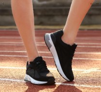 90 Minutes Ultra Smart Sportswear shoes: Black