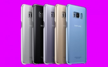 Samsung Brazil lists violet-colored clear case for the Galaxy S8, could this be a hint?