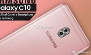 Galaxy C10 leaks, Samsung's first dual-camera smartphone