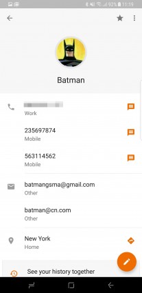 Google Contacts 2.0