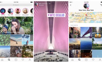 Instagram adds location and hashtag Stories in the Explore section