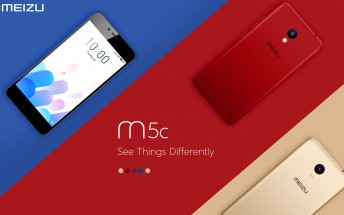 Meizu M5c is all about color and camera
