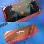 Moto Z2 Play and its retail box
