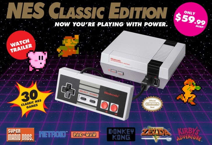 Nes remake clearance console