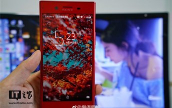 Red Sony Xperia XZ Premium is on the way too