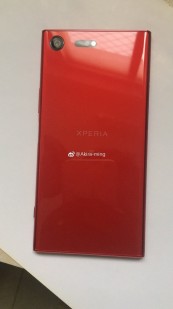 More shots of the red Xperia XZ Premium