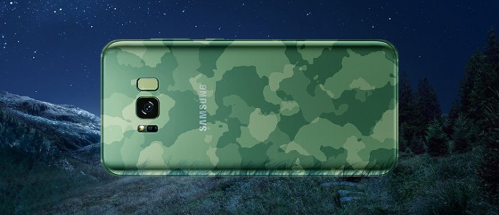 camo blue s8 active