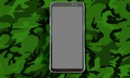 Photo of the Galaxy S8 Active appears, no dual-curved screen on board