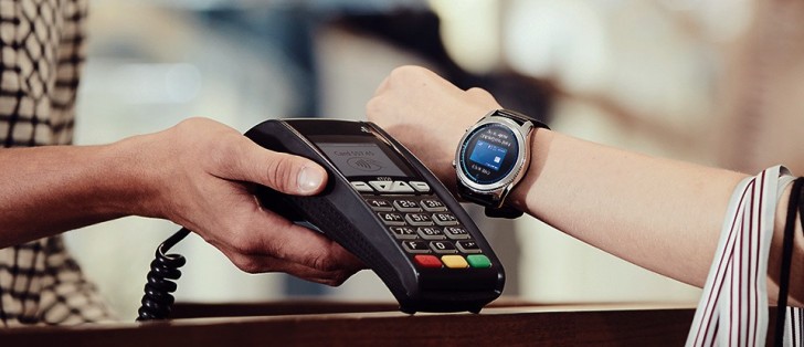 Galaxy gear s2 store samsung pay