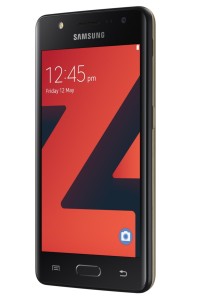 Samsung Z4 in Gold (also available in Silver)