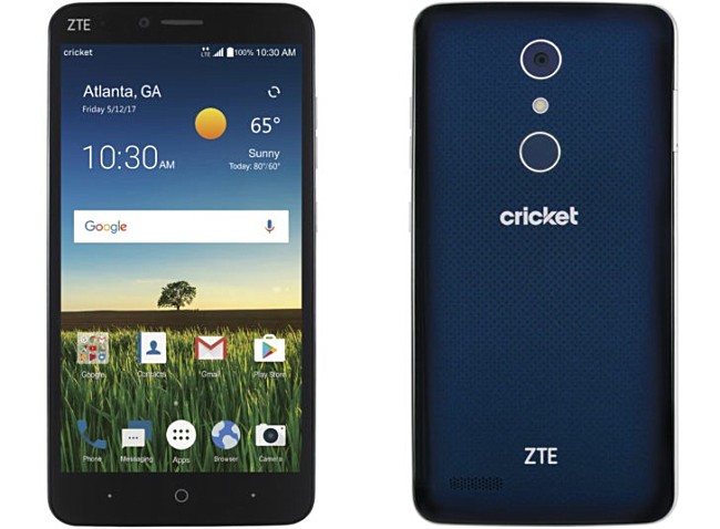 cricket zte blade x