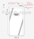 Apple patent drawings of possible new locations for Touch ID