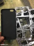 iPhone 8 frame next to an iPhone 6 case