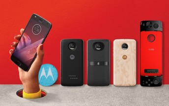 Moto Z2 Play goes official along with new Moto Mods