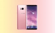 Rose Pink Galaxy S8+ announced in Taiwan