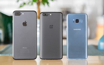 VIDEO: Camera battle - OnePlus 5, iPhone 7 Plus and Galaxy S8