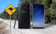 Galaxy Note8 to land in Australia on August 25, a Samsung document suggests
