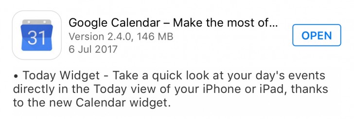 google ipad calendar app