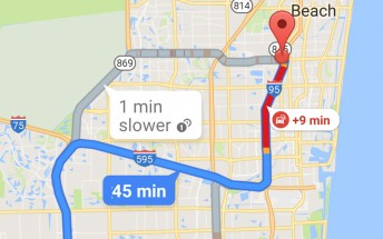 Google Maps now shows a travel time graph to your destination