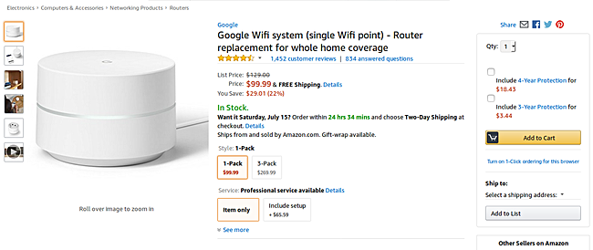 Deal: Google Wifi mesh router currently going for $100 ($30 discount) -   news