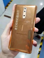Nokia 8 in gold-copper