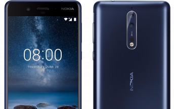 Nokia 8 leaks in all its glory, press renders and specs outed