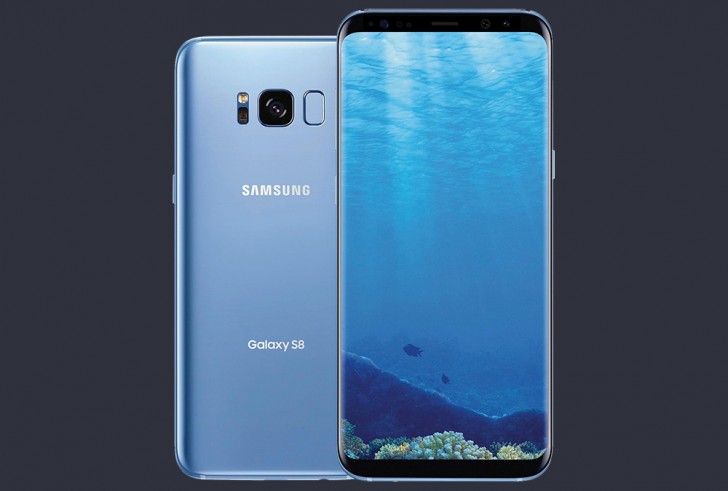 s8 coral blue