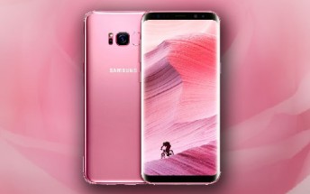Rose Pink Samsung Galaxy S8 now available in Europe