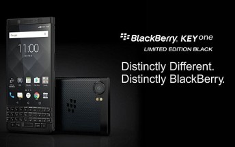 BlackBerry KEYone limited edition black goes on sale in India