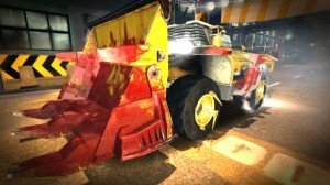 As you can imagine, Carmageddon: Crashers is rated PEGI 18