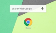 Chrome 60 for Android adds fast home screen search widget