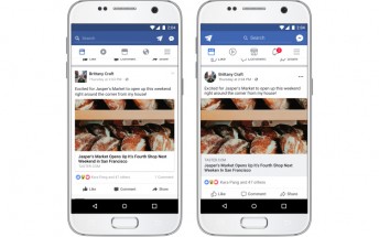 Facebook's News Feed gets a slight redesign on mobile