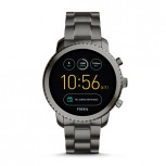 Fossil Q Explorist in (Smoke) Stainless Steel