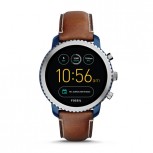 Fossil Q Explorist in (Smoke) Stainless Steel
