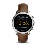 Fossil Q Explorist in (Smoke) Stainless Steel