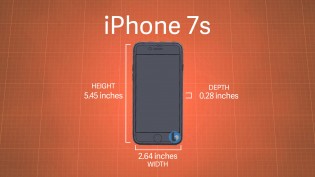 iPhone 7s and 7s Plus dimensions (rumored)