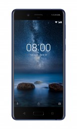 Nokia 8: Tempered Blue