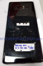 Samsung Galaxy Note8 (leak): Back