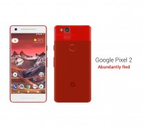 Google Pixel 2: Red / White