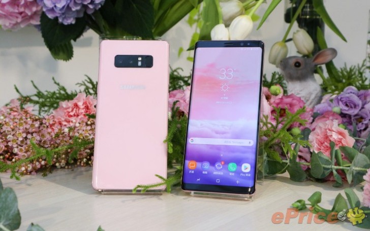 Samsung launches Pink Galaxy Note8 in Taiwan - GSMArena.com news