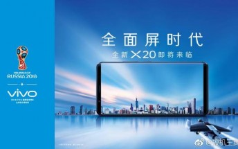 Vivo X20 appears in World Cup 2018 posters