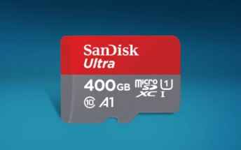 WD introduces SanDisk Ultra microSDXC card with 400 GB capacity