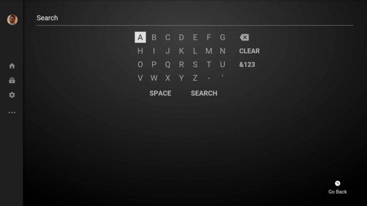 youtube tv keyboard