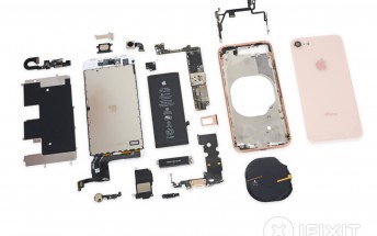 iPhone 8 teardown lays out its guts, results in average repairability score